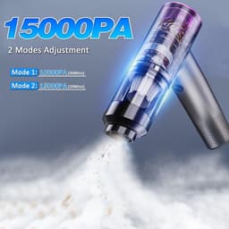 Draadloze Krachtige Handstofzuiger 15000PA met Borstelloze Motor voor Thuis en Auto — thumbnail 4