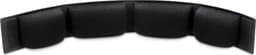 kwmobile band geschikt voor Sennheiser HD545 / HD565 / HD580 / HD600 / HD650 - Koptelefoonband in zwart - Zachte hoofdband voor hoofdtelefoon — thumbnail 2