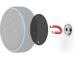 Hama Wandhouder voor Amazon Echo Dot (3e gen.)/Echo Input, magnetisch, zwart