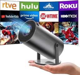 Lexium Mini beamer - Projector - Beamerscherm - Projectiescherm - Outdoor & Indoor Projector - — thumbnail 1