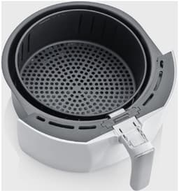 Severin FR 2440 heteluchtfriteuse - 3.2 L - keramisch gecoate mand - kleur wit — thumbnail 5