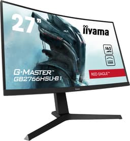 iiyama G-MASTER GB2766HSU-B1 LED-scherm, 68,6 cm, Full HD (1920 x 1080 pixels), gebogen, met FreeSync Premium, zwart — thumbnail 5