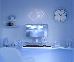 JAPANNEXT Gaming Monitor 23.8" IPS Full HD (1920x1080) 120Hz 0.5ms Pastel Blauw | JN-IPS238G120F-HSP-BB — thumbnail 3