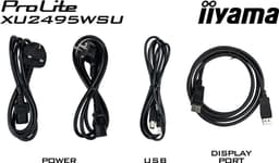 iiyama ProLite XU2495WSU-B7 - 24 Inch - IPS - WUXGA - USB-hub - In hoogte verstelbaar — thumbnail 5