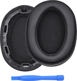MMOBIEL Oorkussens voor Sony WH-H900N / Sony MDR-100ABN Noise Cancelling Hoofdtelefoon - Memory Foam en Protein PU Koptelefoon Oorkussens - Noise Isolation Hoofdtelefoon Earpads — thumbnail 1