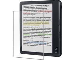 Screenprotector - Geschikt voor Kobo Libra Colour - Extra Sterk - Beschermglas - Gehard Glas - Tempered Glass - Screen Protector - Bescherm Cover