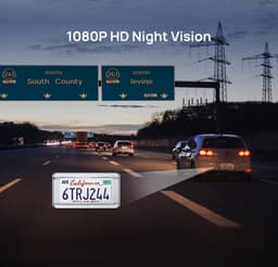 Stellar Dashcam - Voor Auto - Met Night Vision - Wifi Connectie - Full HD - 130C Gezichtsveld - Draaibare Houder — thumbnail 2