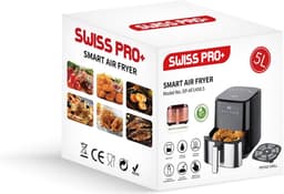 Swiss Pro+ SP-AF1450 - Heteluchtfriteuse Digitaal - 5L - Touchscreen - Zwart — thumbnail 5
