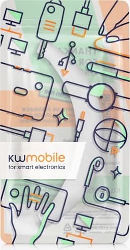kwmobile band voor koptelefoon - geschikt voor AppleAirPods Max / AirPods Max 2 - Hoofdband cover van zacht siliconen materiaal - In wit — thumbnail 3