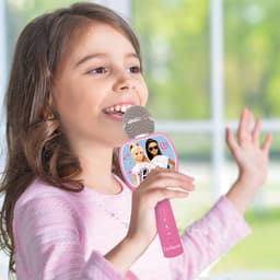 Barbie Draadloze Microfoon met luidspreker, stemvervormer, uitschuifbare telefoonhouder en Bluetooth-optie — thumbnail 5