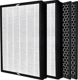 2x Filter set geschikt voor Philips Actieve koolstof FY2420 & HEPA filter FY2422 Luchtreiniger Luchtzuiveraar 2000-series — thumbnail 2