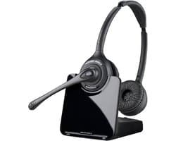 Plantronics CS520 - Draadloze Headset - Dubbel Oorschelp - DECT Technologie