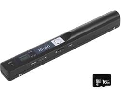 Draagbare Handscanner voor Documenten en Foto's - A4 Formaat, JPEG/PDF, Compact en Lichtgewicht