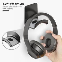 Hoofdtelefoon wandhouder - Multifunctionele opberghaak voor audiocomponenten — thumbnail 2