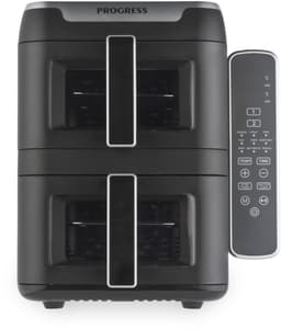 Progress Dual Tier Airfryer - 2 x 4,5L Mandjes, 9L Capaciteit — thumbnail 1
