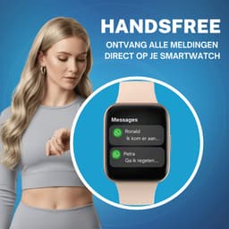Cinturio SQ1 Gold - Smartwatch voor heren en dames - Sporthorloge – beschikbaar in 4 kleuren — thumbnail 5