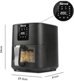 Airfryer 9L met Digitale Display en 8 Vooraf Ingestelde Programma's voor Gezond Koken — thumbnail 3