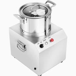 Keukenmachine - Foodprocessor & Groentesnijder - Inhoud 6 L - Voedselveilig RVS - Inclusief 2 S-vormige Messen - Multifunctioneel Hakken & Snijden - Voor Groenten Fruit Noten — thumbnail 5