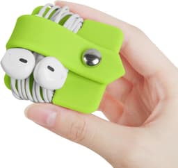 Oordoppen Organizer en Kabel Winder voor Hoofdtelefoon - Siliconen Koordbeheerder - Praktisch & Stylish — thumbnail 1