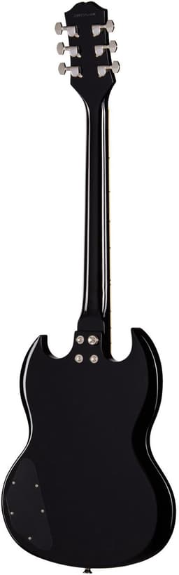 Epiphone SG Tribute Plus Ebony Burst - Double Cut modellen — thumbnail 2