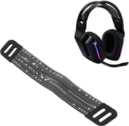 Jhubers Goods - Vervangende Hoofdband - Accessoires - Compatibel met - Gaming Headset - Vervangende Band - Hoofdbanden Riemen - Hooftelefoon - Geschikt voor G733 G335 - Zwart Grijs. — thumbnail 1