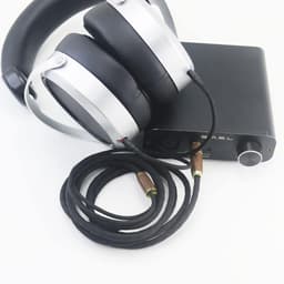 Verzilverde OCC Hoofdtelefoonkabel 3.5mm naar 6.35mm Adapter voor Hifiman Modellen — thumbnail 2