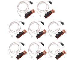 8 Stuks Optische Eindschakelaars voor 3D-printers - Eenvoudig te Installeren 3D-printeraccessoires