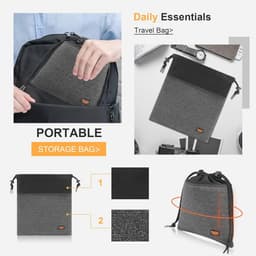 Grote Bluetooth Hoofdtelefoontas Organizer - Zacht en Draagbaar voor Reizen — thumbnail 2