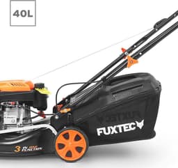 3-in-1 Benzine Grasmaaier met Achterwielaandrijving - 42 cm Maaibreedte - Voor Kleine Tuinen — thumbnail 2