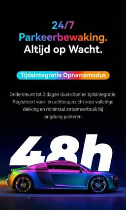 Dashcam Auto Camera Voor en Achter - 4K Beeld - met 64GB SD Kaart - GPS - DDPAI N2 — thumbnail 5