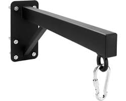 Bokszakhouder Muurbeugel van massief staal - 60 cm - inclusief bevestigingsschroeven - draagvermogen 150 kg - voor bokszakken.