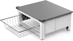 Wasmachine Verhoger - Ombouw - Kast - Zilver — thumbnail 2