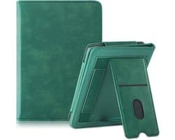 Hoes voor e-Readers met Kaartenvak, Polsband en Houder - Groen