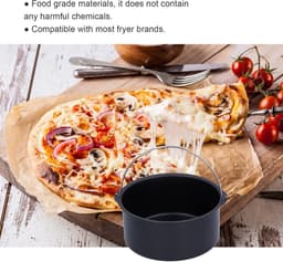 Ronde Bakvorm voor Airfryer en Oven - Taartvorm, Pizzaplaat en Bakemmer in Diverse Maten — thumbnail 5