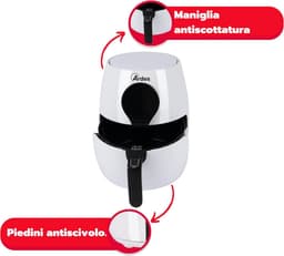 Heteluchtfriteuse 5 Liter Digitale Touch Airfryer met 7 Programma's — thumbnail 6