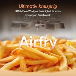 Turbo Tower Heteluchtfriteuse met 2 Kamers - 10,8 Liter Double Stack Airfryer voor Efficiënt Koken — thumbnail 6