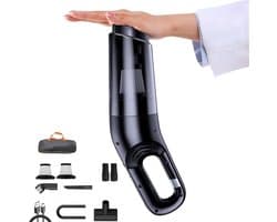 Krachtige Draadloze Handstofzuiger 10.000 Pa - Lichtgewicht & Draagbaar voor Auto, Huis, Tapijt en Dierenharen