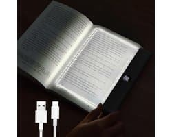Oplaadbare LED Boekenleeslamp met Dimbaar Licht en Timer