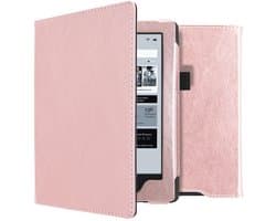 Ereader Hoes - Geschikt voor Kobo Aura H2O - Rosé goud