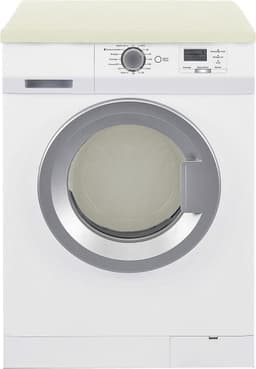 Katoenen Wasmachine Afdekhoes - Crème-wit 60x60x5 cm - 100% Katoen - Beschermende Hoes voor Wasmachine en Droogcombinatie — thumbnail 1