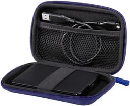 Waterdichte Beschermhoes voor Externe Harde Schijf 2,5 Inch (6,3 cm) - Blauw — thumbnail 2