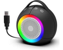 Draagbare USB Computerluidsprekers met RGB Licht en Aanraakbediening