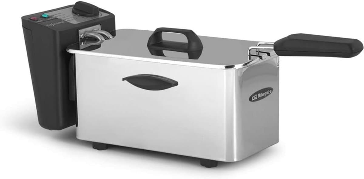 Friteuse 3,5 liter met lichtindicator en verstelbare thermostaat — afbeelding 1