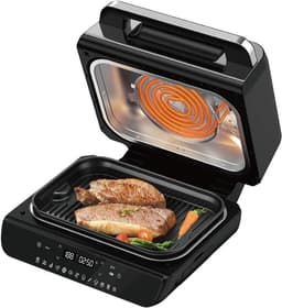 XXL Heteluchtfriteuse Combi met Grillpan - 6L Capaciteit en 6 Kookstanden - 1800W — thumbnail 7