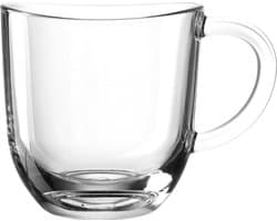 Vaatwasmachinebestendige koffiemok met handvat – 280 ml, stapelbaar, magnetronbestendig