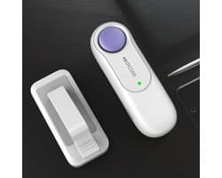 Afstandsbediening, pagina-omschakelaar, geschikt voor Kindle Paperwhite, iPad, tablet en e-reader, draagbare afstandsbediening, RF-afstandsbediening, automatische pagina-omslag, pagina-omslagapparaat, wit