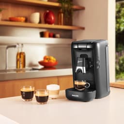 Philips Senseo Maestro Koffiepadmachine CSA260/60 - Keuze uit 1 of 2 Kopjes - Instelbare Intensiteit - Automatische Uitschakeling - Groot Waterreservoir - Zwart — thumbnail 2