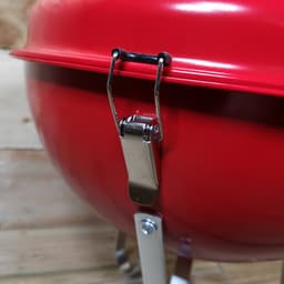 Wilderness Houtskoolbarbecue Bolvorm - Rood — thumbnail 5