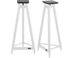 SolidSteel SS-7 boekenplank speakerstandaard (wit)