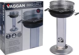 Vaggan RVS luxe barbecue met voorraadrek — thumbnail 1